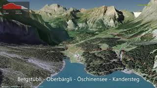 Bergstübli - Oberbärgli - Öschinensee – Kandersteg