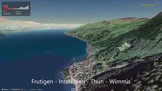 Frutigen - Interlaken - Thun – Wimmis