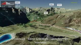 Grindelwald - Kleine Scheidegg - Lauterbrunnen – Interlaken