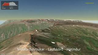 Móskarðshnjúkar - Laufskörð – Hátindur