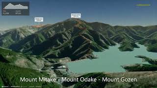 Mount Mitake - Mount Odake - Mount Gozen