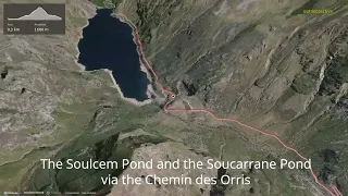 The Soulcem Pond and the Soucarrane Pond via the Chemin des Orris